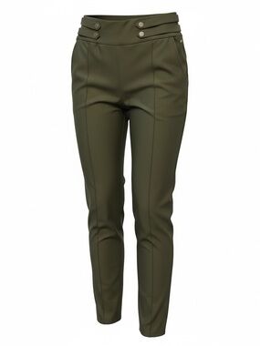 NWT HARPER olive green pull-on skinny leg pants size large new with tags